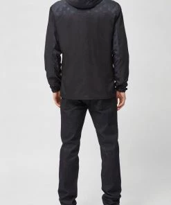 French Connection Nylon Hooded Zip Jacket Last Chance To Buy