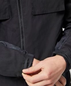 French Connection Nylon Hooded Zip Jacket Last Chance To Buy