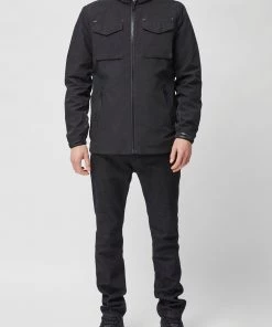 French Connection Nylon Hooded Zip Jacket Last Chance To Buy