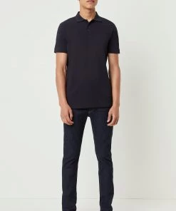 French Connection Popcorn Jersey Polo Shirt
