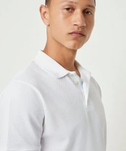 French Connection Popcorn Jersey Polo Shirt