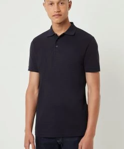French Connection Popcorn Jersey Polo Shirt