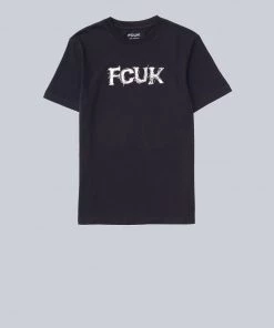 French Connection FCUK Sketch Logo T-Shirt