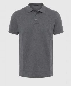 French Connection Popcorn Jersey Polo Shirt