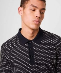 French Connection Jacquard Polo Shirt