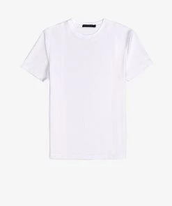 French Connection Seersucker Jersey T-Shirt