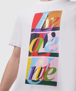 French Connection Live Love Unite T-Shirt Sale
