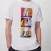 French Connection Live Love Unite T-Shirt Sale