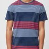 French Connection Dragged Stripe T-Shirt