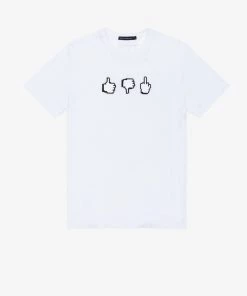 French Connection Emoji Pixel T-Shirt Sale