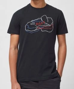 French Connection Embroidery Trainer T-Shirt