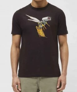 French Connection Surrealism Wasp T-Shirt Sale