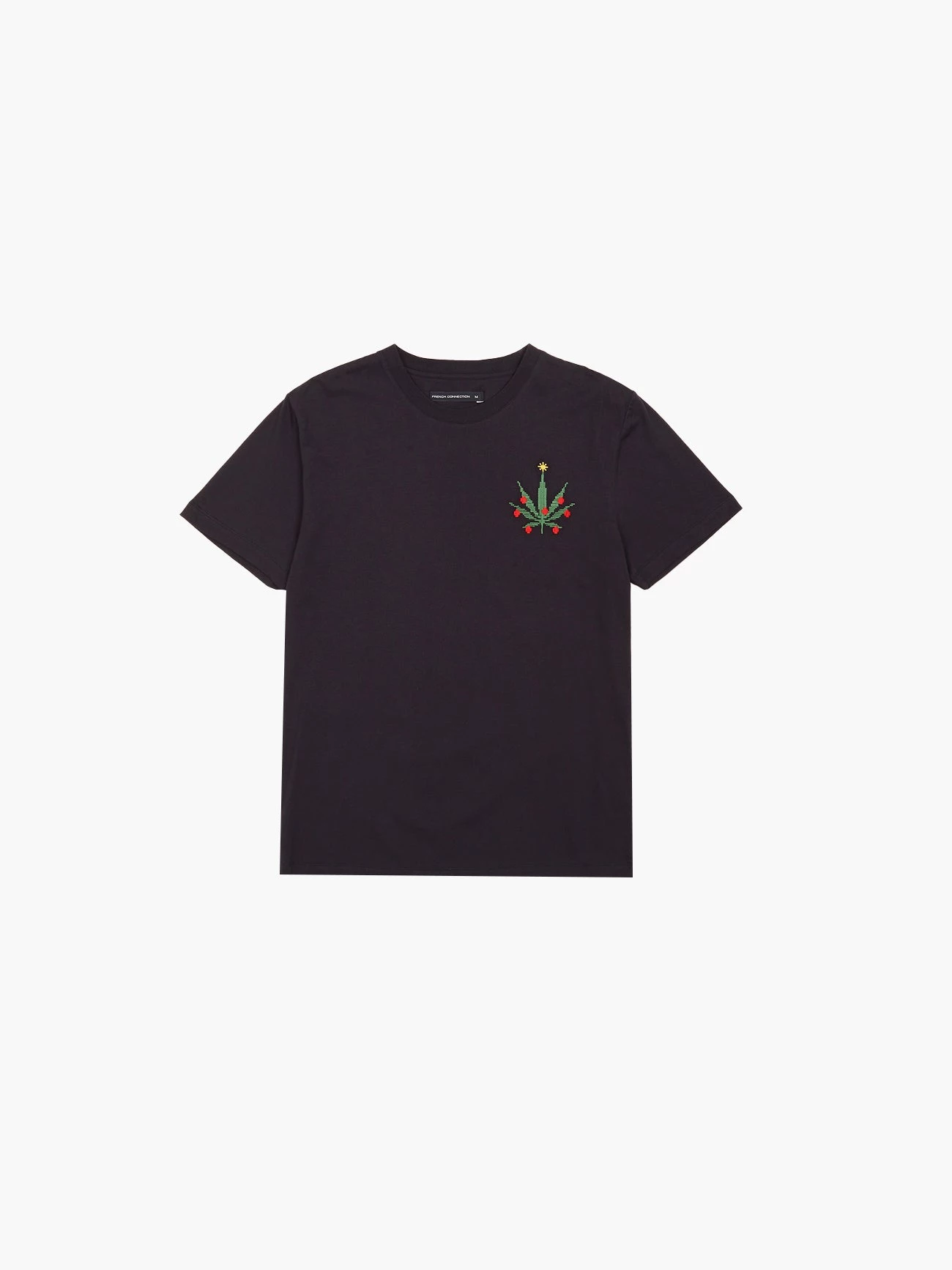 French Connection Sale Christmas Leaf T-Shirt 3 French Connection Sale Christmas Leaf T-Shirt