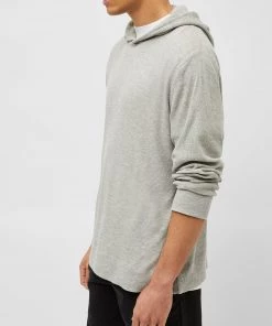 French Connection Waffle Jersey Hoodie New In