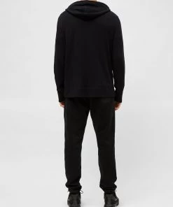 French Connection New In Waffle Jersey Hoodie