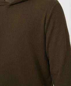 French Connection Hoodies & Sweatshirts Waffle Jersey Hoodie