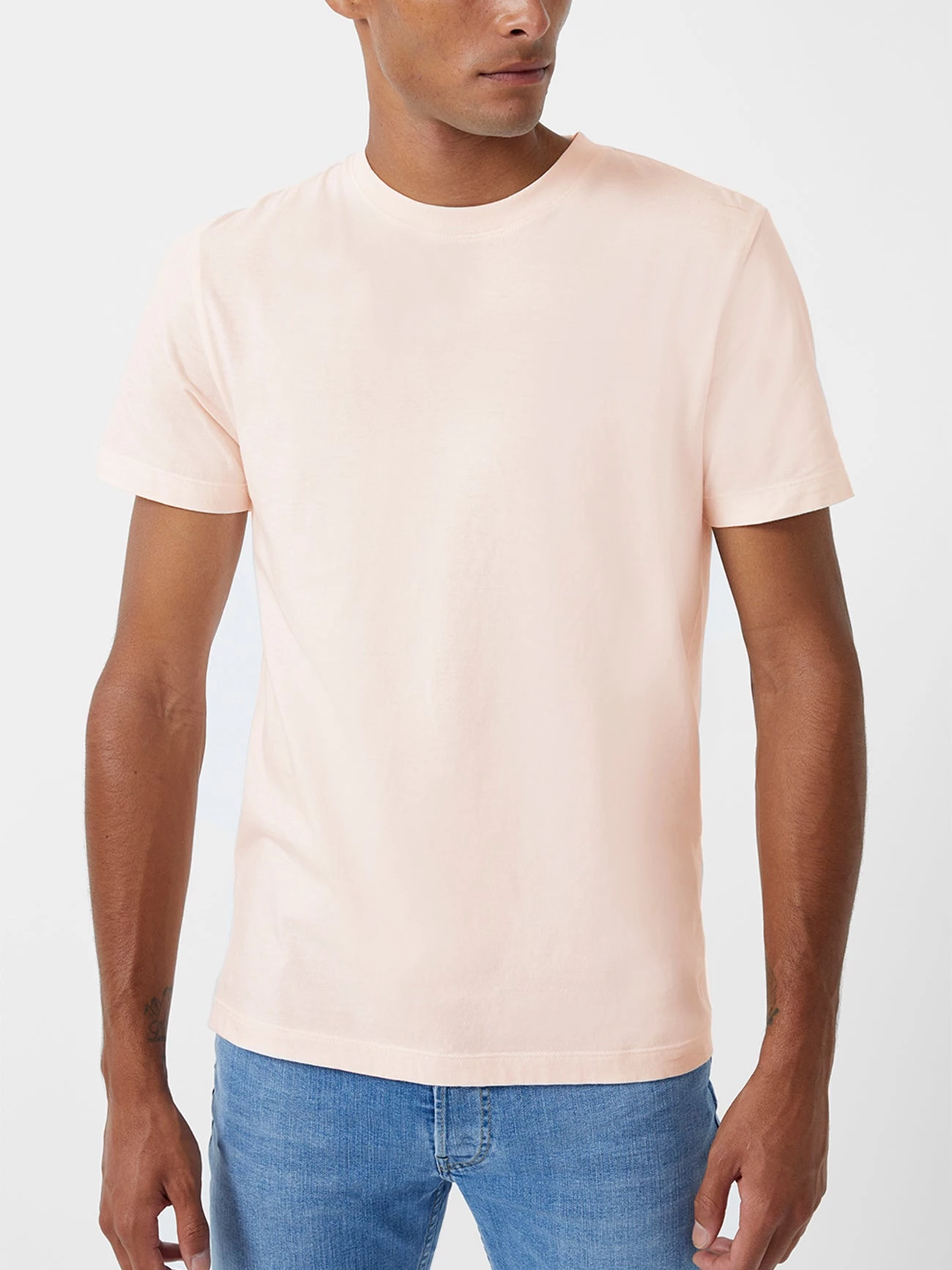 French Connection Organic Classic Cotton T-Shirt New In 3 French Connection Organic Classic Cotton T-Shirt New In