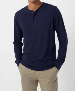 French Connection Slub Henley T-Shirt