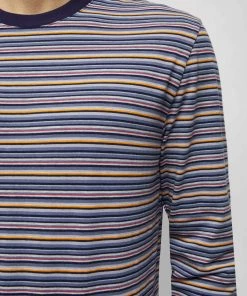 French Connection Aqualate Jersey Striped T-Shirt New In