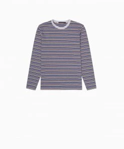 French Connection Aqualate Jersey Striped T-Shirt New In