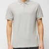 French Connection Concealed Placket Pique Polo Shirt New In
