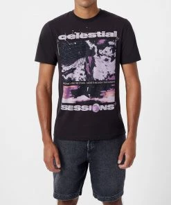 French Connection Celestial Seasons Tshirt New In 11 French Connection Celestial Seasons Tshirt New In