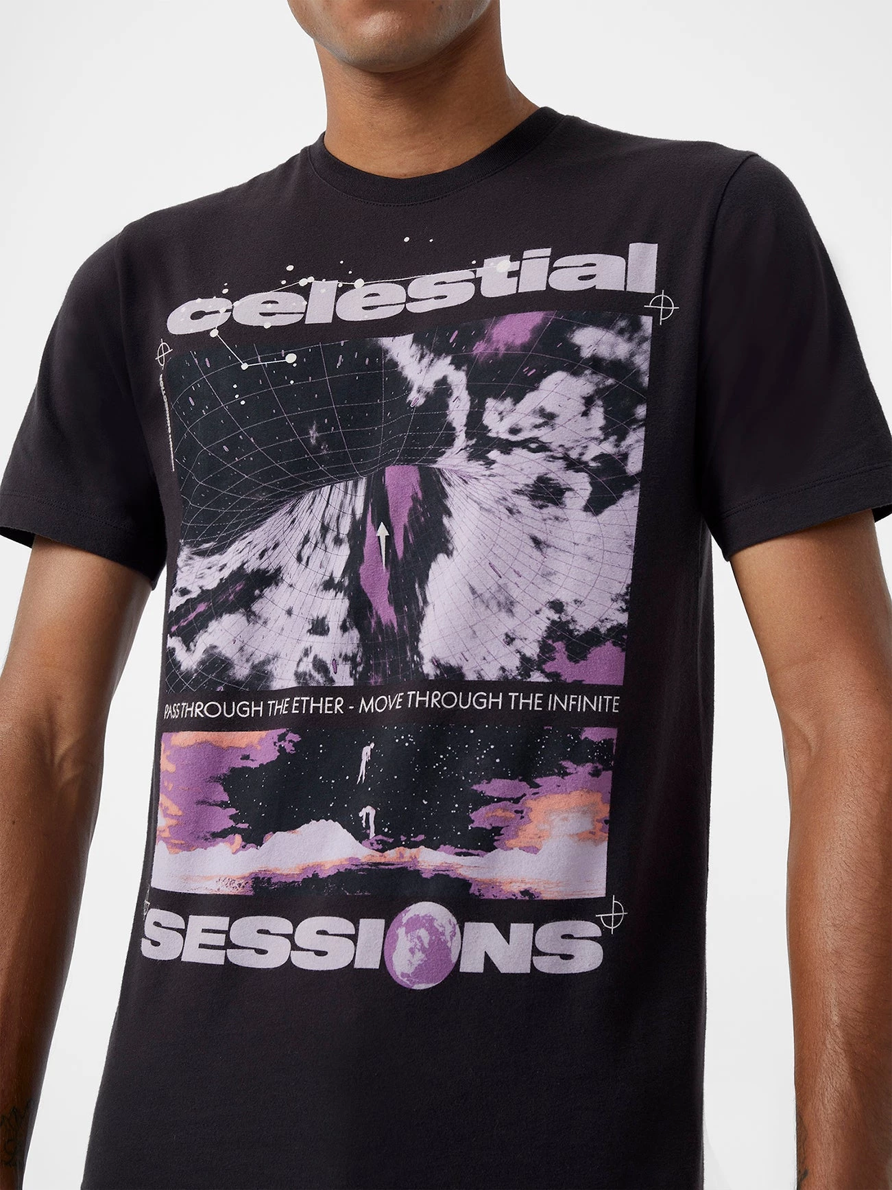 French Connection Celestial Seasons Tshirt New In 4 French Connection Celestial Seasons Tshirt New In