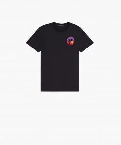 French Connection New In Palm Pixel T-Shirt