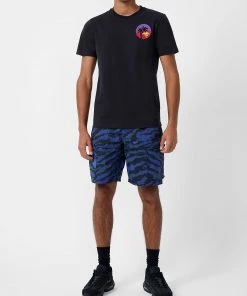 French Connection New In Palm Pixel T-Shirt