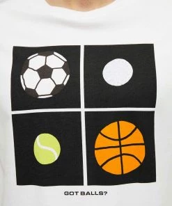 French Connection Balls T-Shirt New In