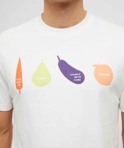 French Connection Fruit N Veg T-Shirt New In