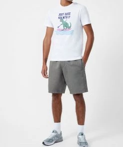 French Connection Paddling T Rex T-Shirt New In