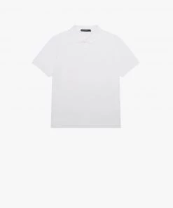 French Connection Honeycomb Pointelle Polo New In