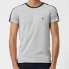 French Connection Contrasting Shoulder T-Shirt Sale