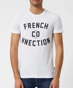 French Connection Varsity Logo T-Shirt Sale