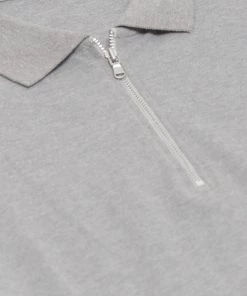 French Connection Zip-Up Pique Polo Shirt View All