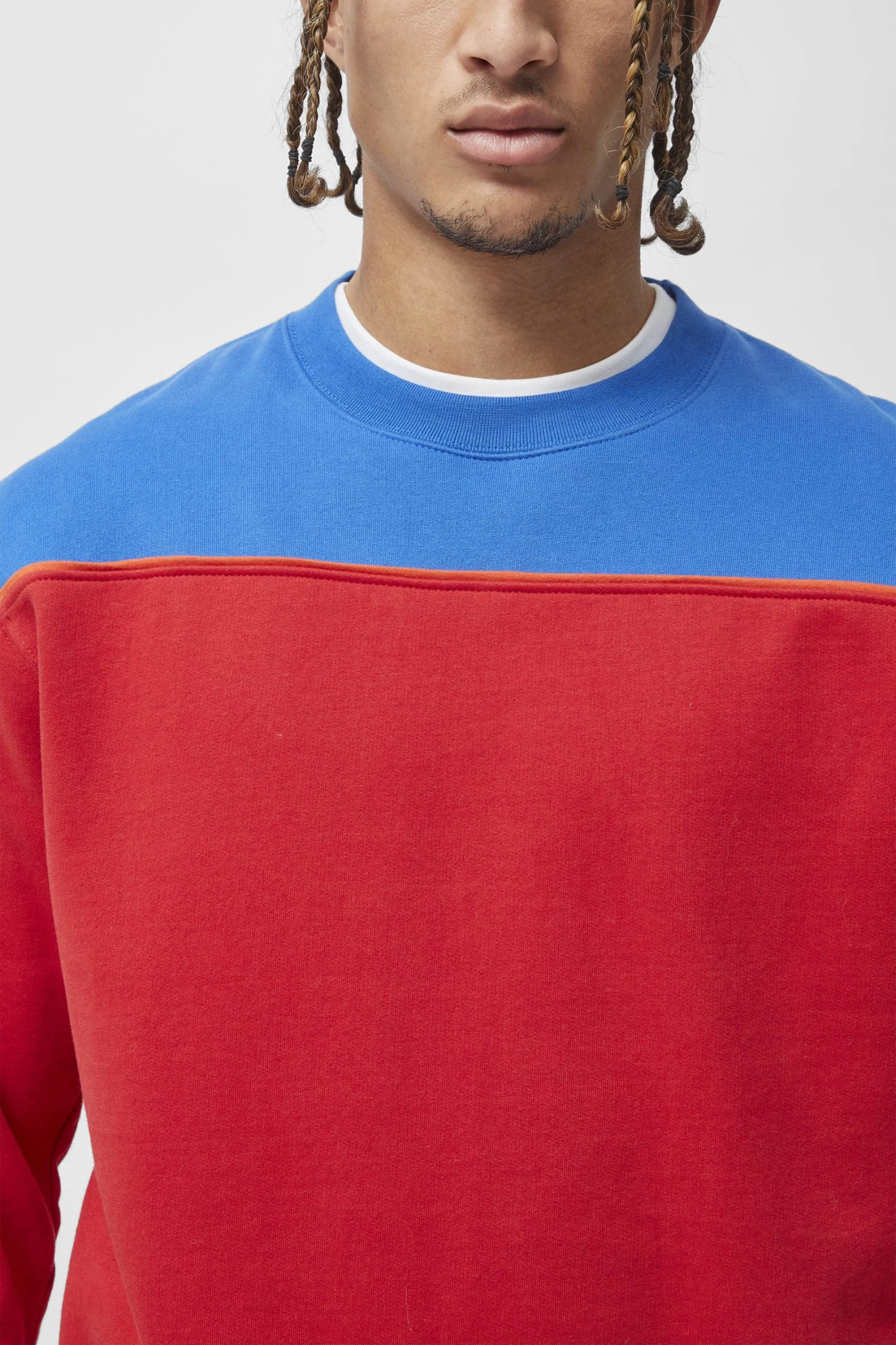 French Connection Sale Sunday Sweat Panel Sweatshirt 5 French Connection Sale Sunday Sweat Panel Sweatshirt