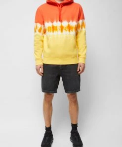 French Connection New In Wave Tie-Dye Sunday Sweat Hoodie