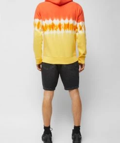 French Connection New In Wave Tie-Dye Sunday Sweat Hoodie
