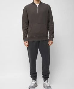 French Connection Sunday Bomber-Collar Sweatshirt