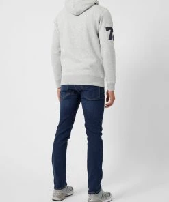 French Connection Sale Overhead Varsity Drawstring Hoodie