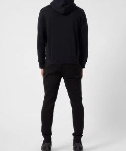 French Connection Sale Overhead Varsity Logo Drawstring Hoodie