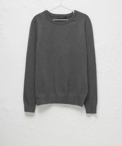 French Connection Jumpers & Cardigans Stretch Cotton Crew Neck Jumper