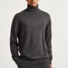French Connection Stretch Cotton Roll Neck Jumper