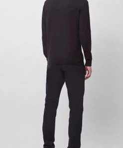 French Connection Jumpers & Cardigans Stretch Cotton Zip Polo Top