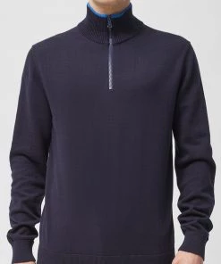 French Connection Core Mozart Half Zip Jumper Sale