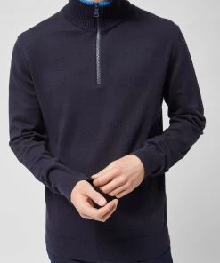 French Connection Core Mozart Half Zip Jumper Sale