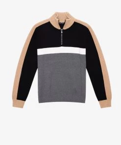 French Connection Trending Milano Half Zip Jumper