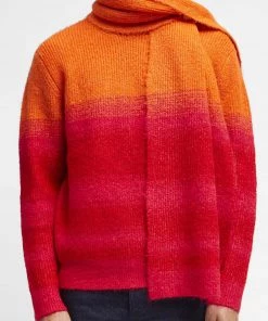 French Connection Alpaca Blend Space-Dye Jumper