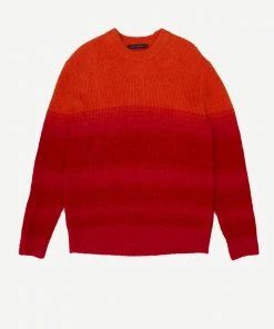 French Connection Alpaca Blend Space-Dye Jumper